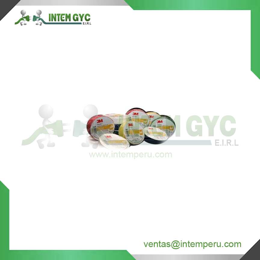 CINTA AISLANTE 1700 3M COLORES