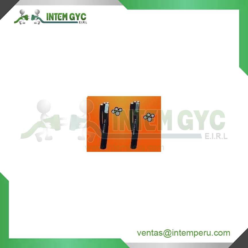 CABLES AUTOPORTANTE CAAI  2X16+NA25MM