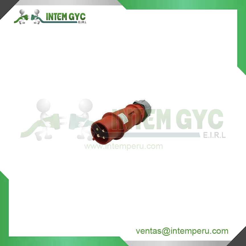 ENCHUFE DE 32A 3P+T  380 A 415V