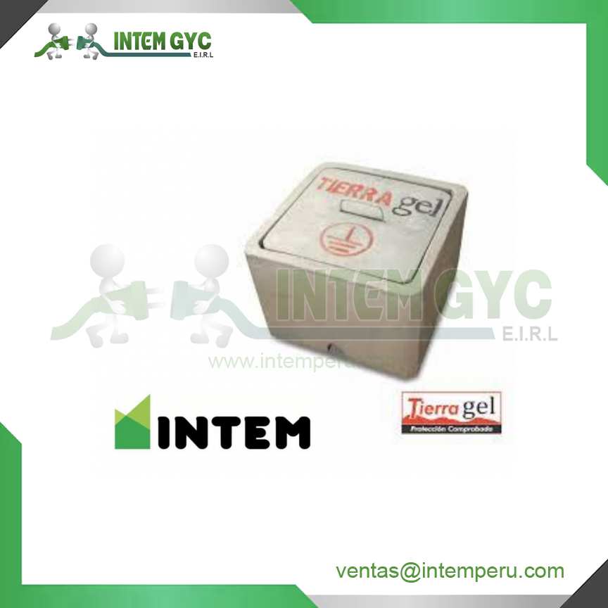 Caja de Registros para puestas a tierra 40 cm x 40 cm x 30 cm