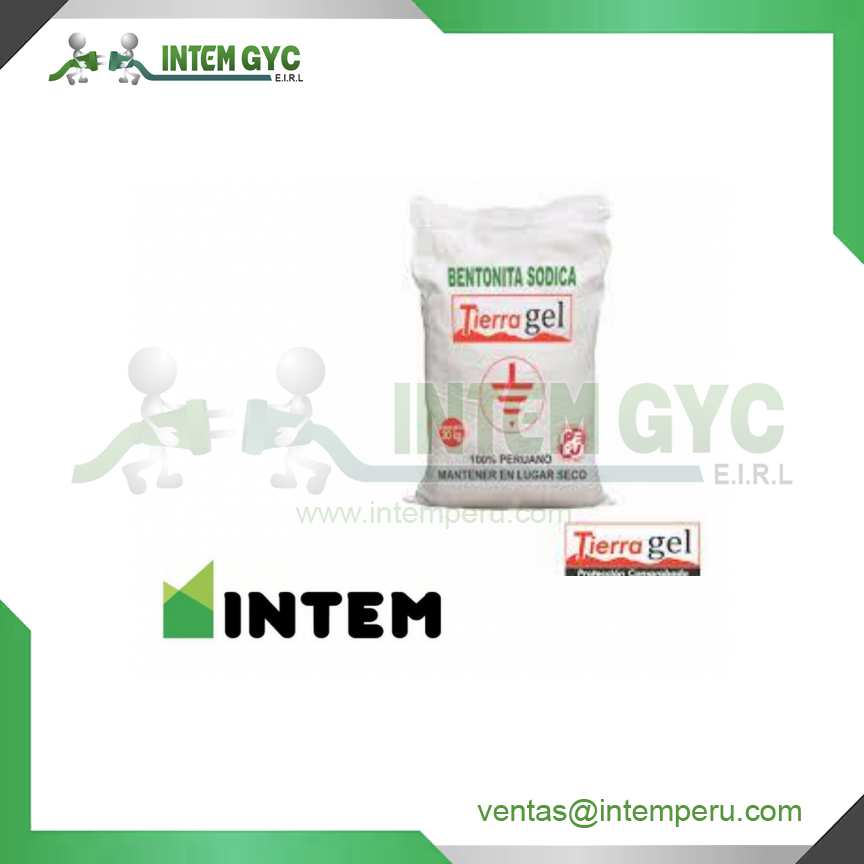 Bentonita Sodica para puestas a tierra de 30 kg