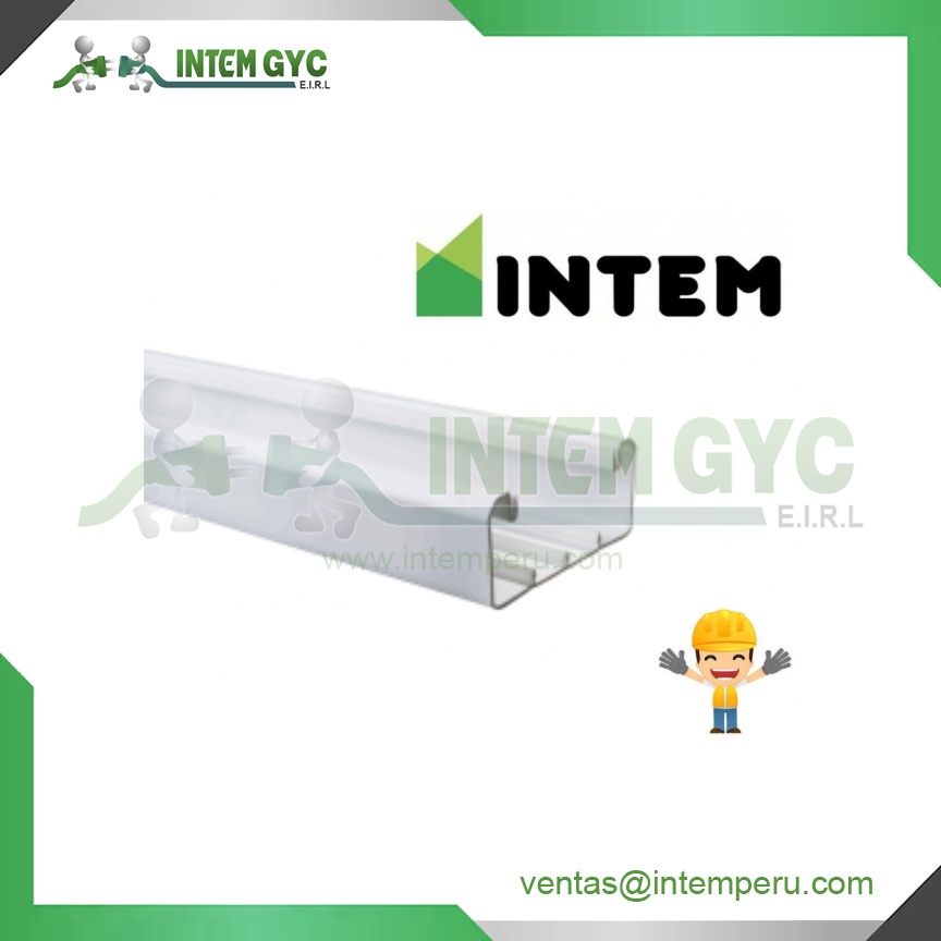 CANALETA BLANCA 100X45