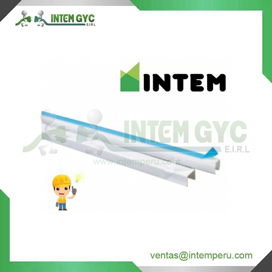 Canaleta Blanca 10x10 Con Adhesivo