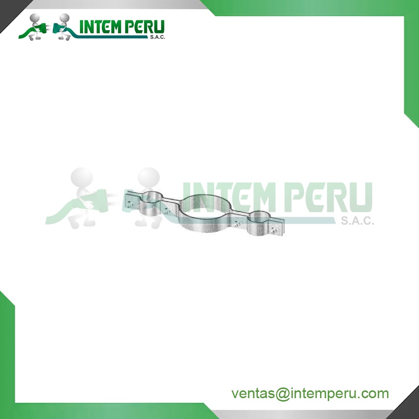 ABRAZADERA PARA PASTORAL DOBLE