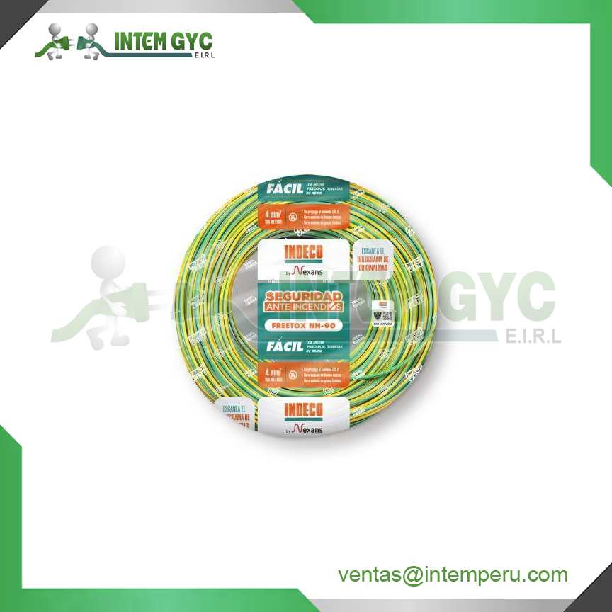 CABLE NH-90 2.5MM 450/750 VERDE AMARILLO