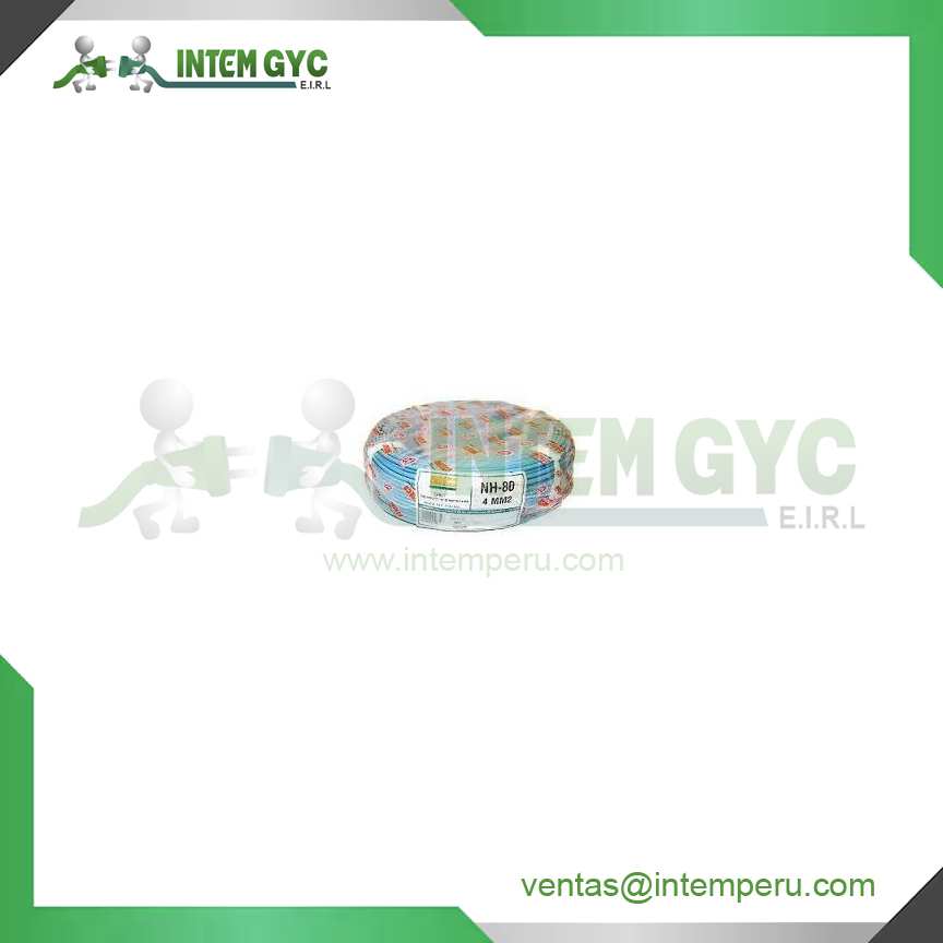 CABLE NH-80 4 MM INDECO